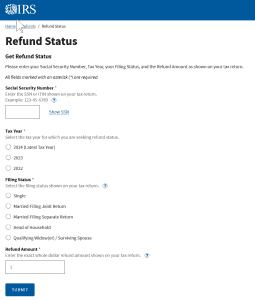 How to Check the Status of Your Federal Income Tax Refund